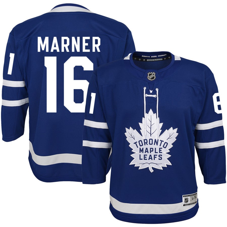 Mitch Marner Toronto Maple Leafs Youth Home Premier Jersey - Blue