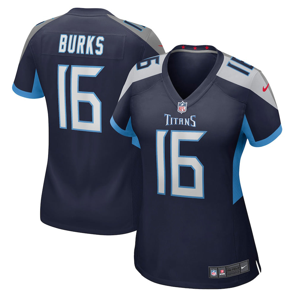 Women's Tennessee Titans Treylon Burks Game Jersey - Navy