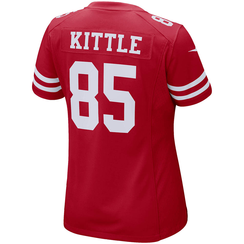 Women's San Francisco 49ers George Kittle Game Player Jersey Scarlet