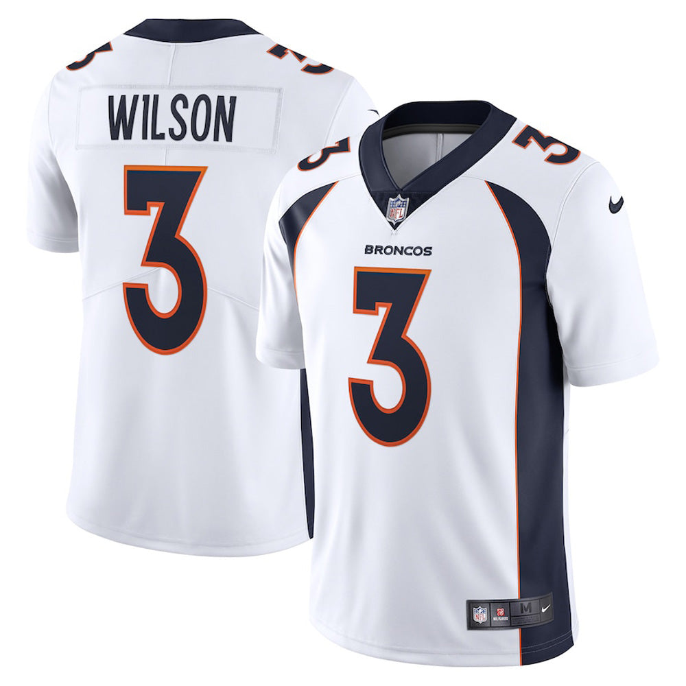 Men's Denver Broncos Russell Wilson Vapor Jersey - White
