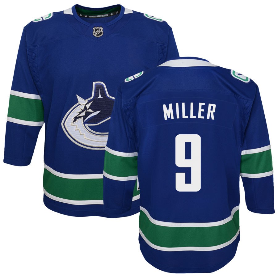 J.T. Miller Vancouver Canucks Youth Premier Jersey - Blue
